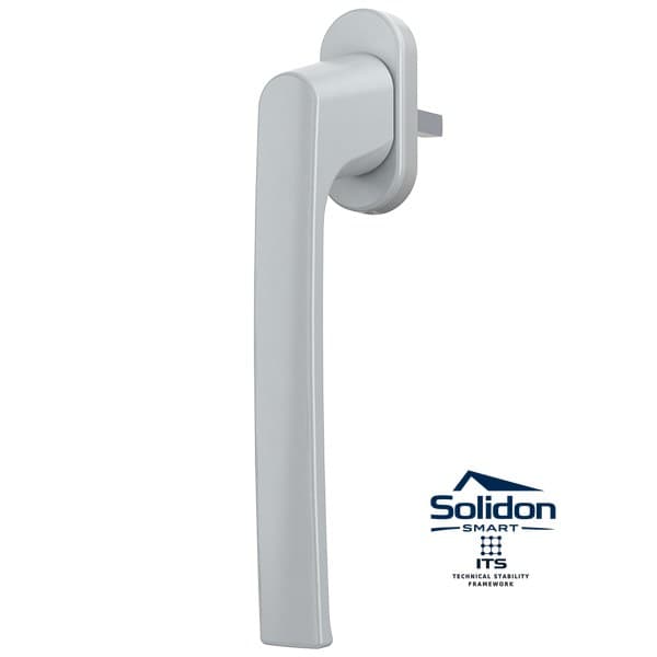 Mâner fereastră PSK Solidon aluminiu argintiu F1 oscilo-culisant – imaginea 1