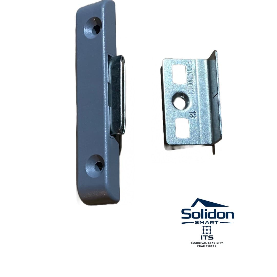 Sistem închidere magnetic Vorne pentru ușă balcon, falt 13 mm – imaginea 1
