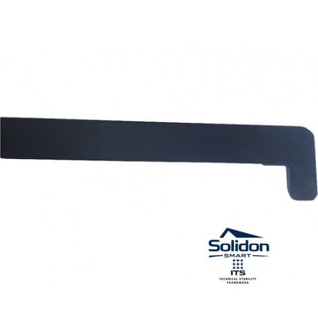 Capac glaf PVC gri antracit 500mm