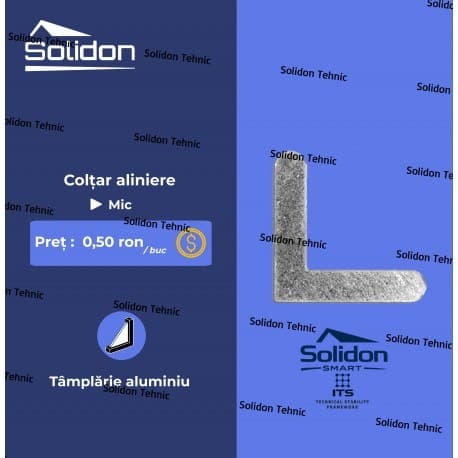 Coltar aliniere aluminiu
