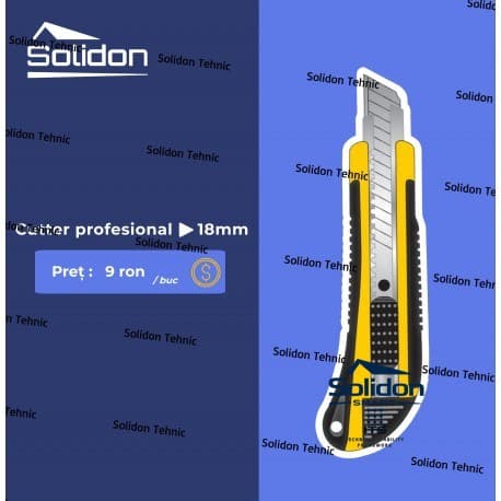Cutter profesional 18mm – imaginea 1