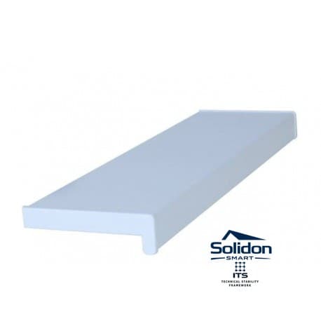 Glaf PVC interior pentru ferestre, alb, 100 x 60 x 2 cm