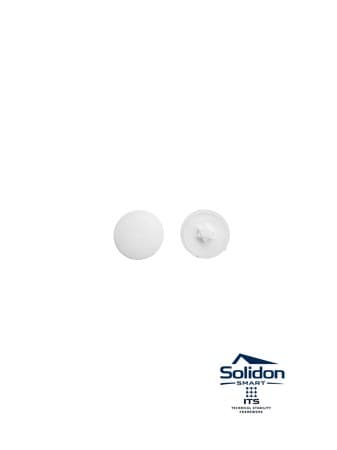 Capac plat alb Torx TX30 pentru mascare șurub montaj – imaginea 1