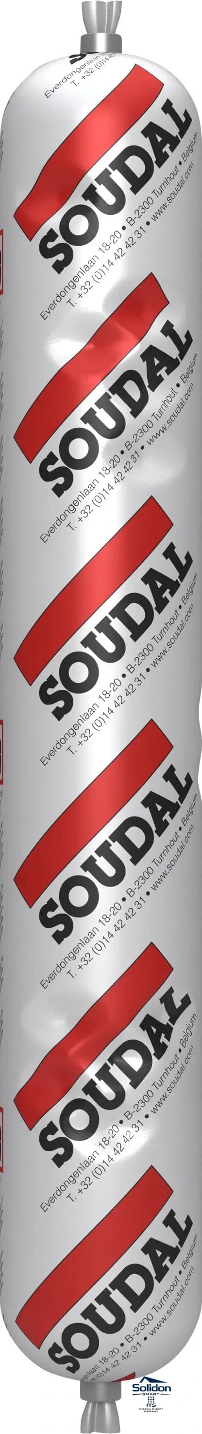 Silirub IG black 600ml Soudal