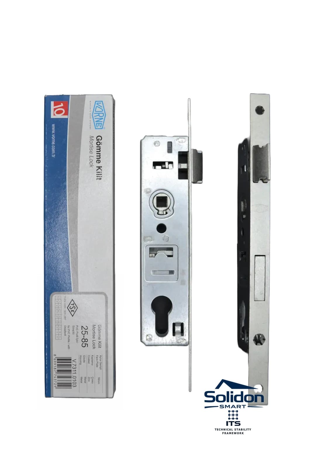 Broasca simpla usa PVC 25 x 85 mm Vorne