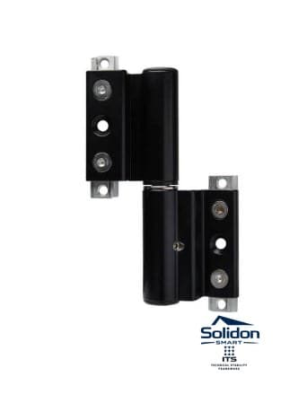 Balama cilindrica mare usa aluminiu Negru