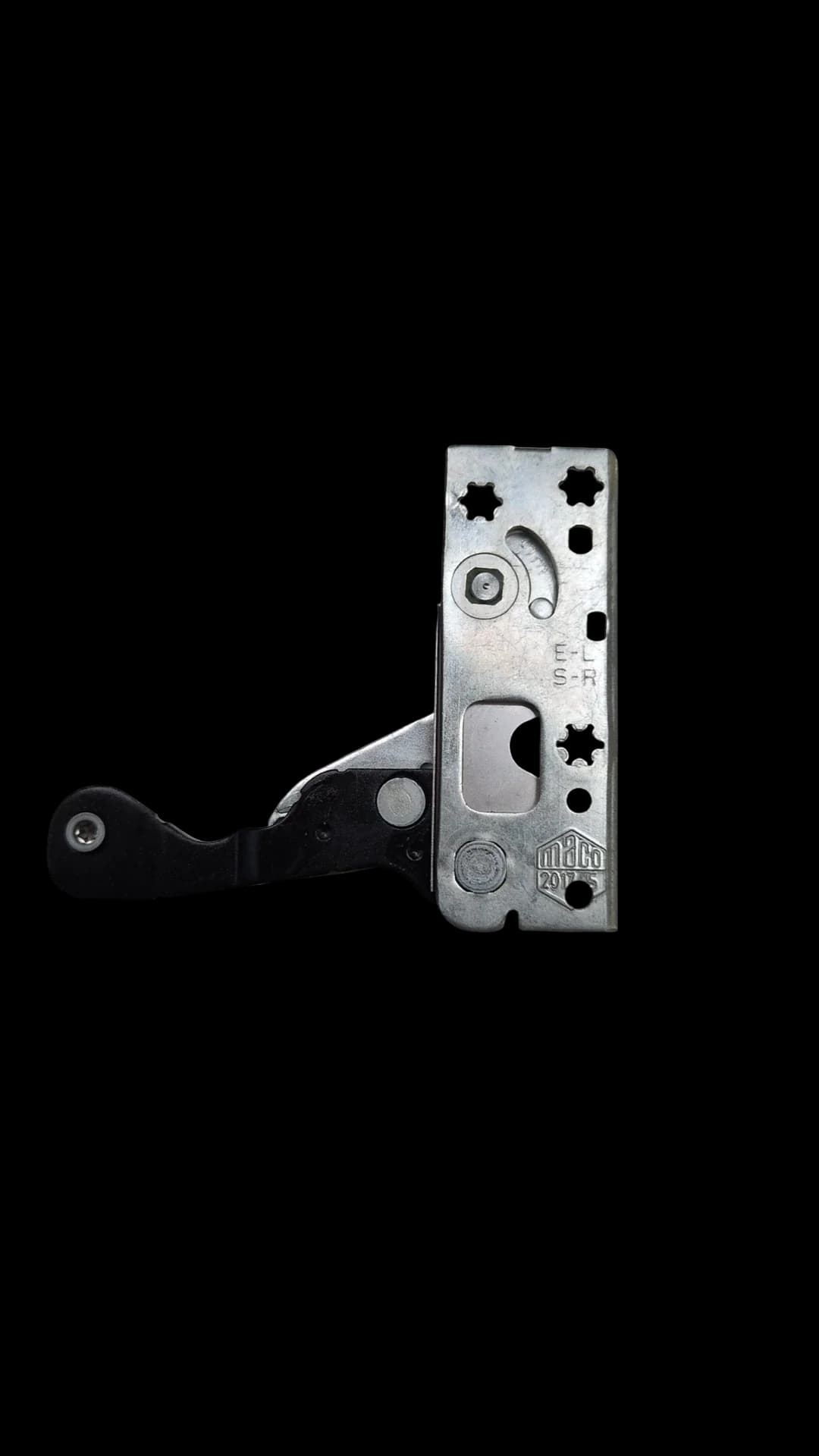 Balama colț MACO Multi Power PVC FT30 13V stânga pentru element triplu – imaginea 1
