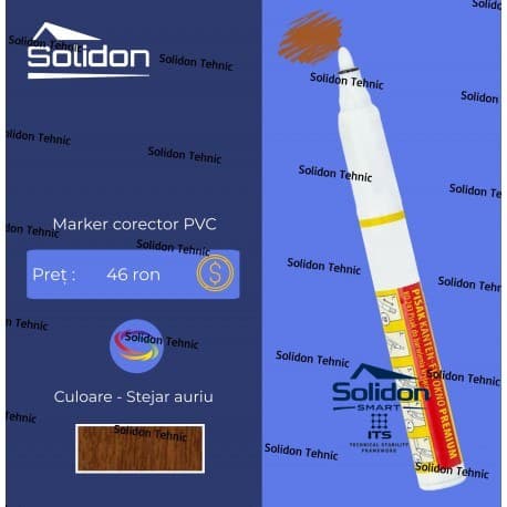 Marker corector PVC stejar auriu