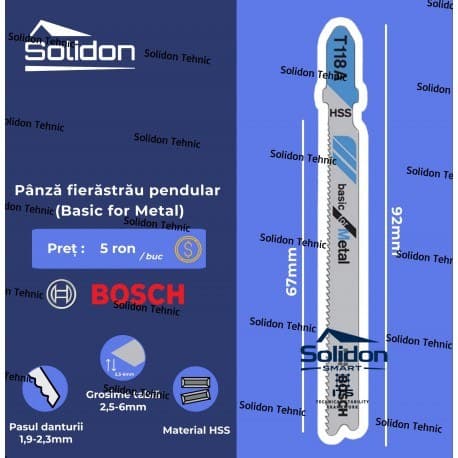 Panza fierastrau pendular 92mm Bosch