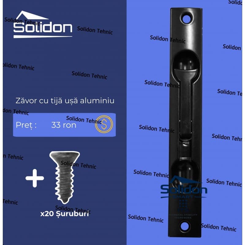 Zavor cu tija usa aluminiu